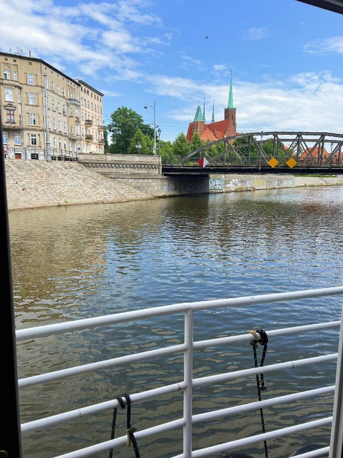 Great Polonia River Boat Apartments فروتسواف المظهر الخارجي الصورة