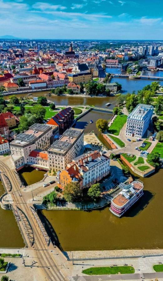 Great Polonia River Boat Apartments فروتسواف المظهر الخارجي الصورة