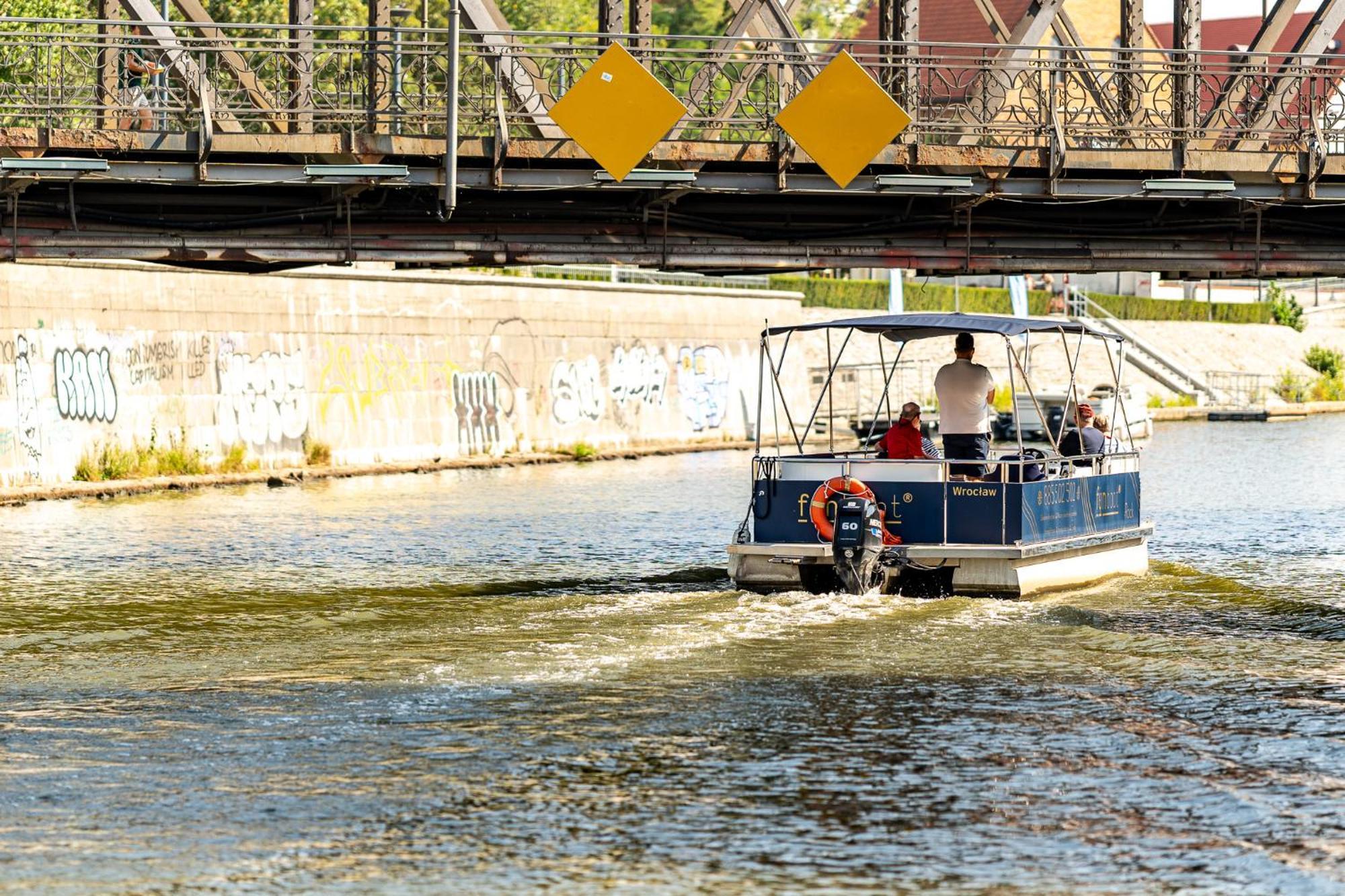 Great Polonia River Boat Apartments فروتسواف المظهر الخارجي الصورة